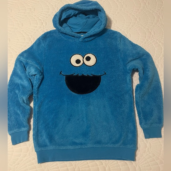 H&M Other - H&M Sesame Street Teddy (Faux Shearling) Hoodie - Size 12-14